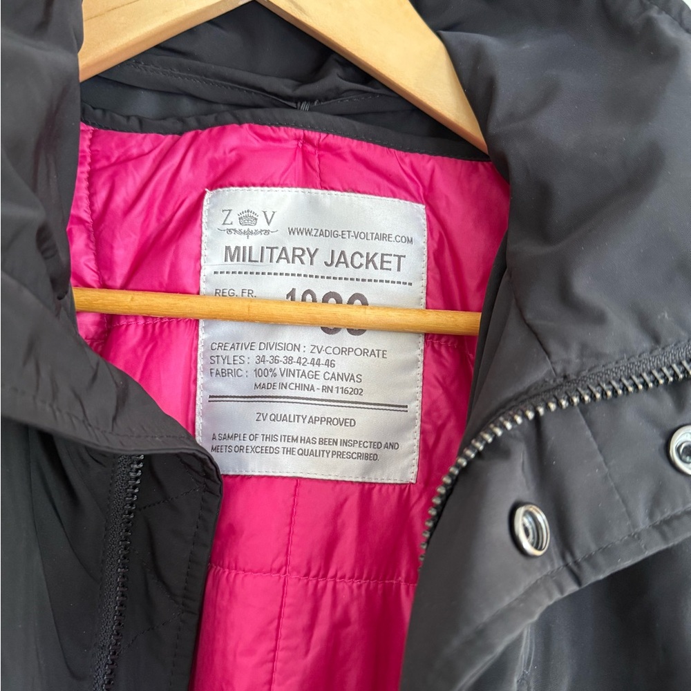 Zadig & Voltaire Black Jacket - Picture 9 of 12